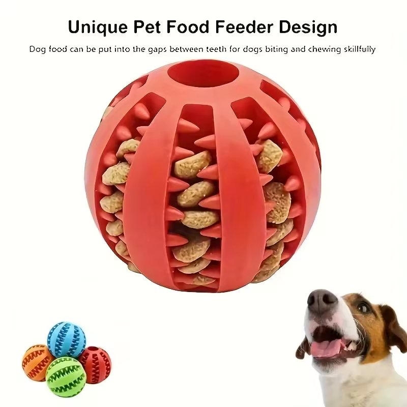 Interactive Dog Chew Ball